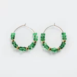 Beaded double necklace